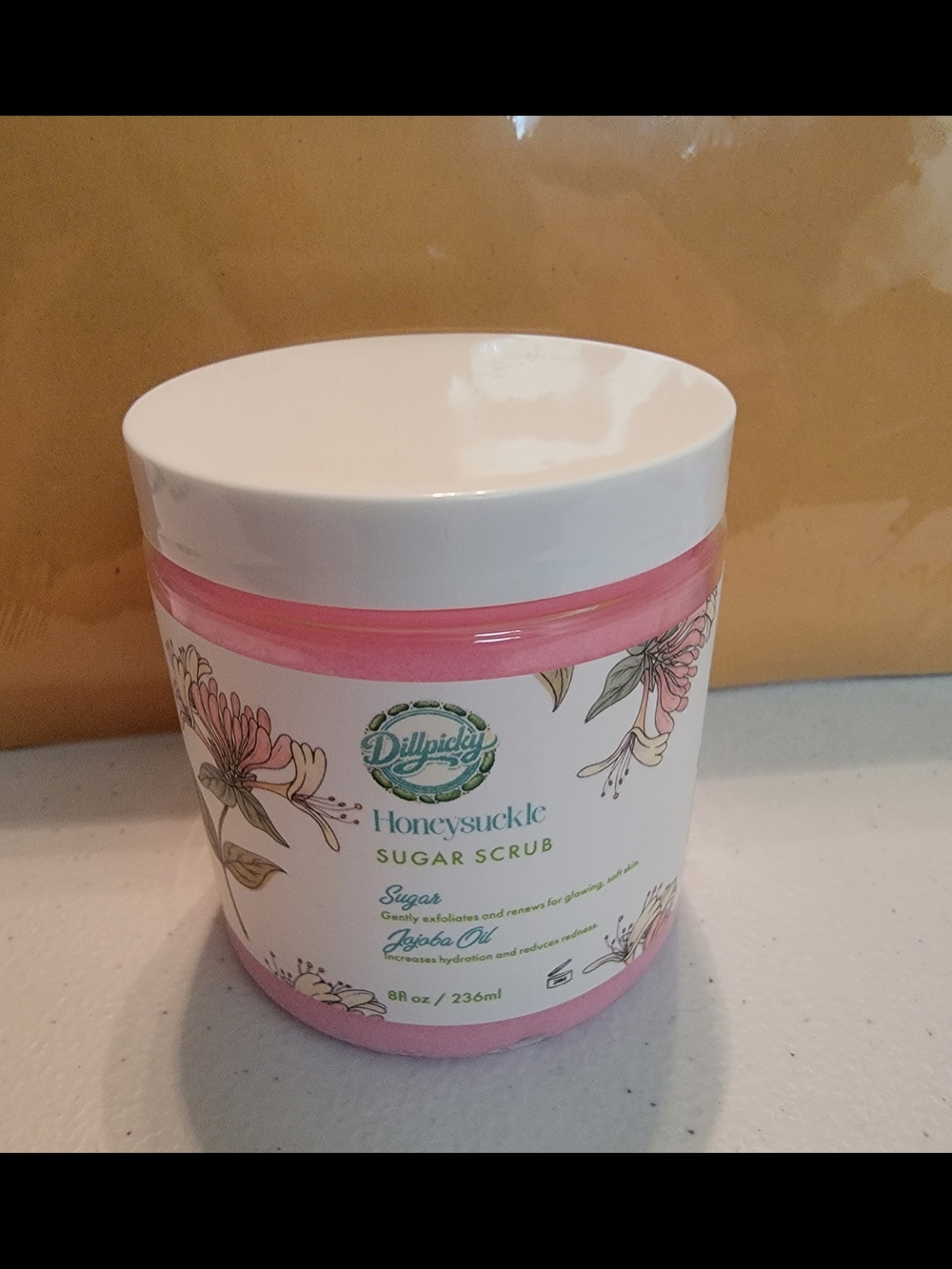 Honeysuckle Sugar Scrub.
